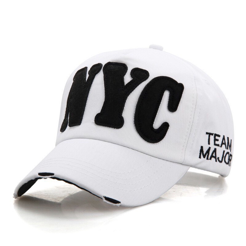 Mũ nón lưỡi trai thêu NYC nam nữ