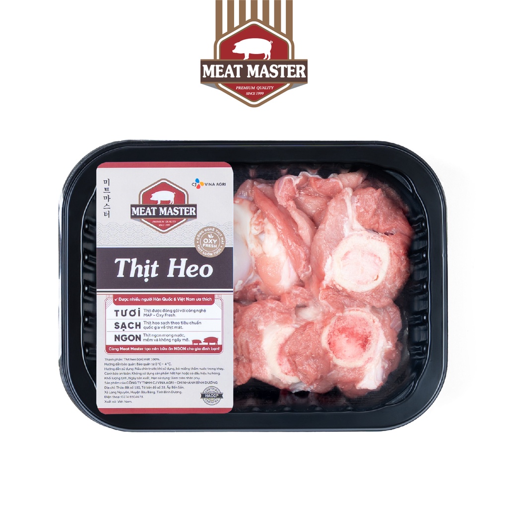 Xương ống heo Meat Master (400G) - Thịt heo tươi 