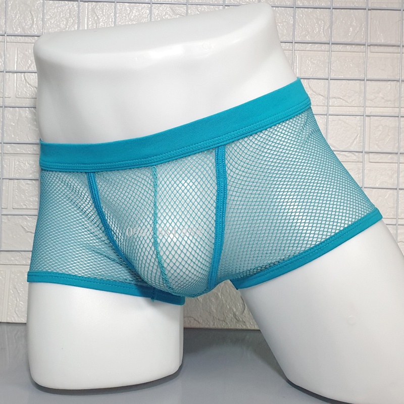 Quần lót nam chất thun lưới dạng sịp đùi SX.06 nhiều màu đẹp, chất độc đáo- giao hàng an toàn cho anh em