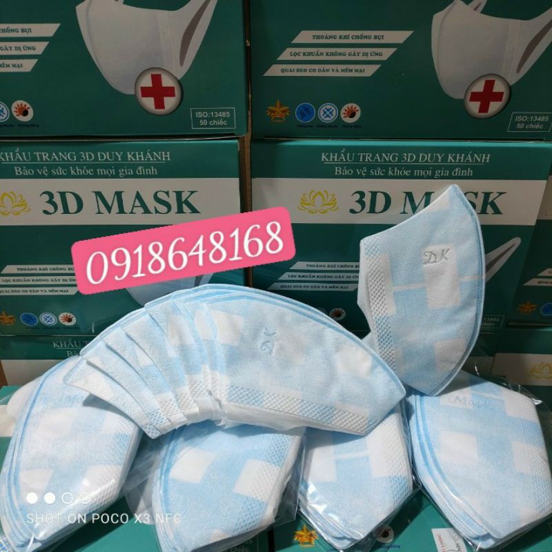 Khẩu Trang 3D MASK Duy Khánh Hoạ Tiết | BigBuy360 - bigbuy360.vn