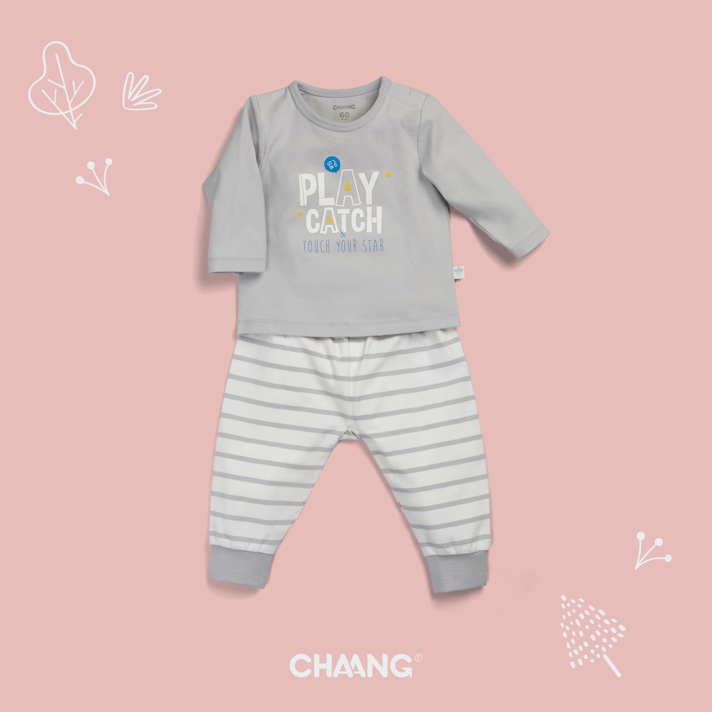 [Chaang baby] Bộ cúc vai Chaang