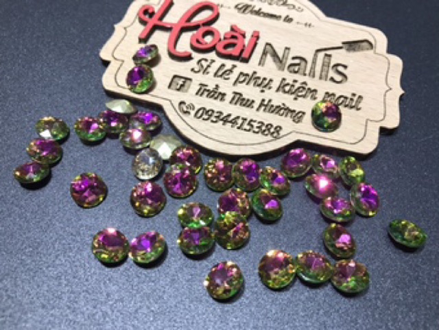 Đá khối tròn (10v) - Phụ kiện Nail