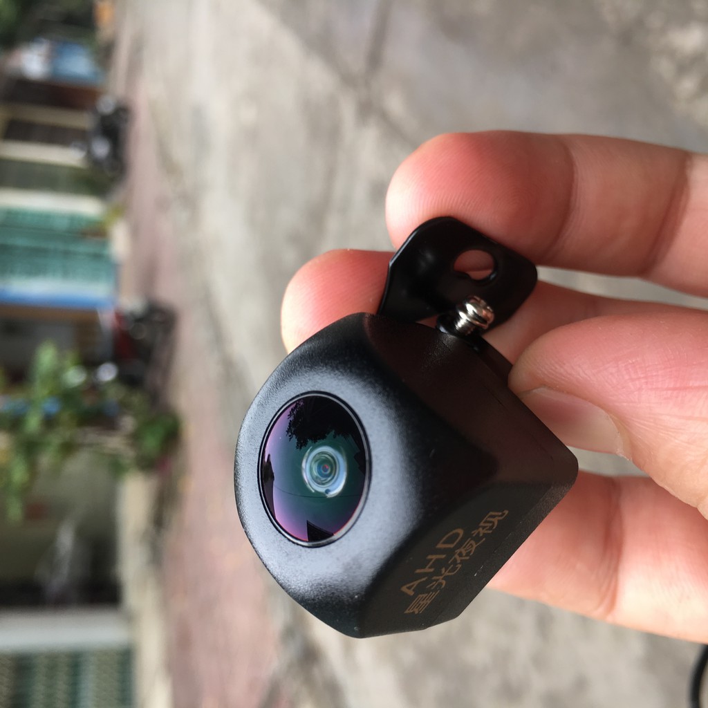 Camera lùi AHD góc rộng, len mắt cá siêu nét cho đầu Android ô tô - chống nước IP68 - Đồ chơi xe hơi Trebig