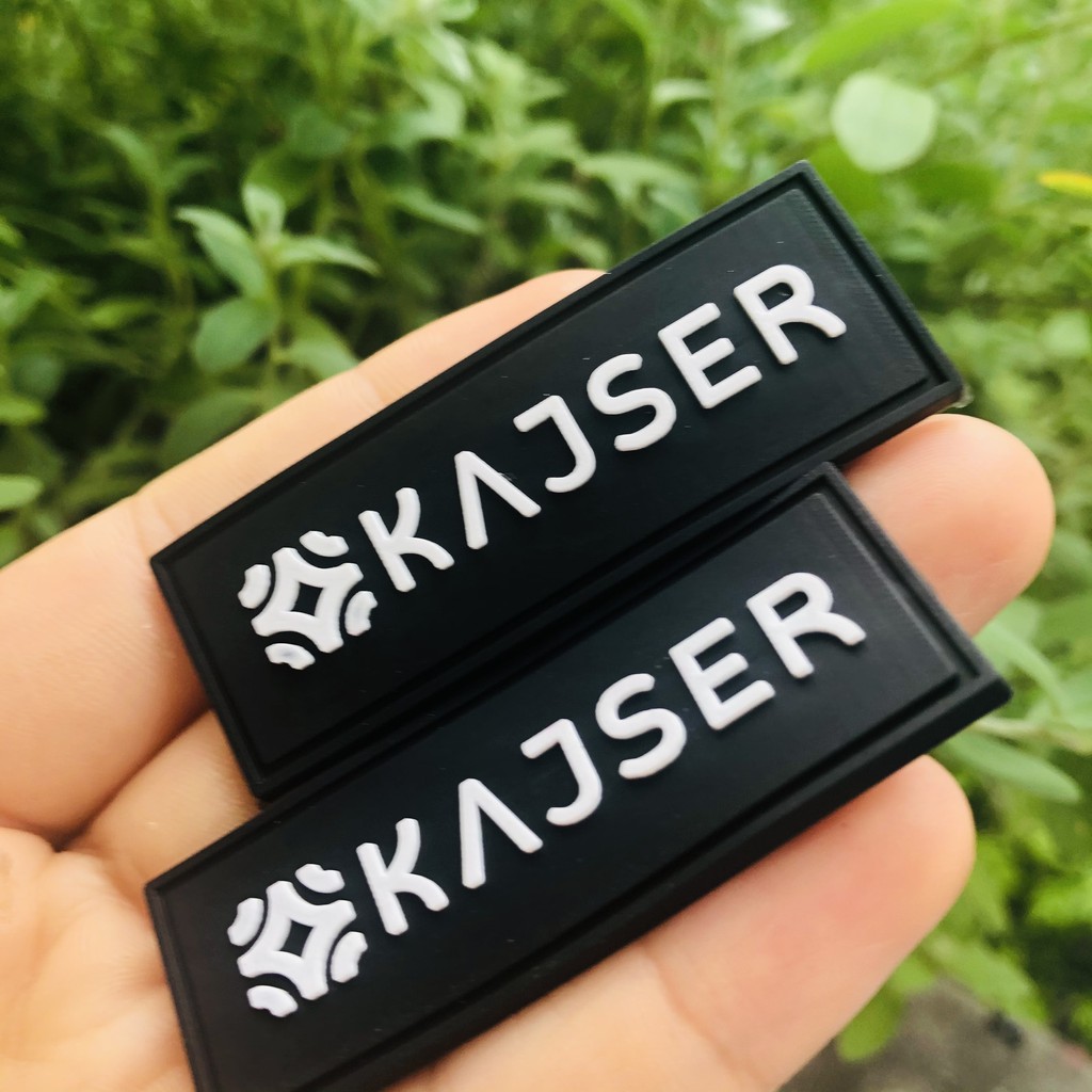 Tem Nhãn Mác Cao Su Nhựa Dẻo In Ấn Logo Cho Thương Hiệu, Sản Xuất Theo Mác Silicon Khách Hàng Yêu Cầu.