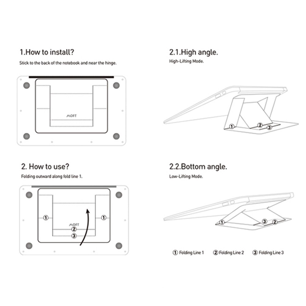 Giá Đỡ Cho Laptop Macbook Air Pro Notebook