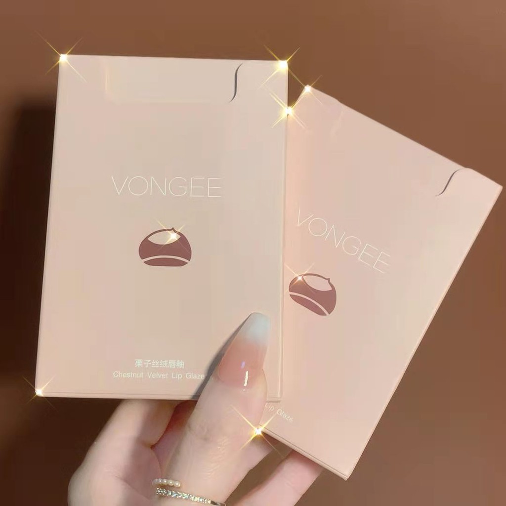 Bộ 5 Son Kem Lì Cây VONGEE Không Dính Cốc Set Son Kem Mịn Lì VONGEE Nội Địa Trung Chống Thấm Nước