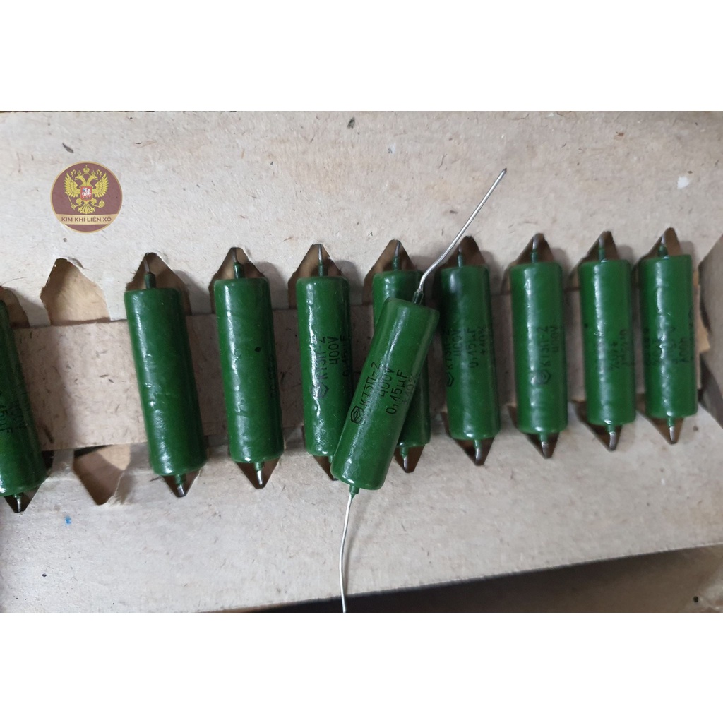 Tụ dầu Nga 0,15uf  400v