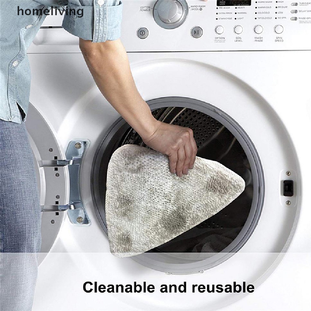 Miếng Vải Hình Tam Giác Thay Thế Cho Cây Lau Nhà Hơi Nước Vileda