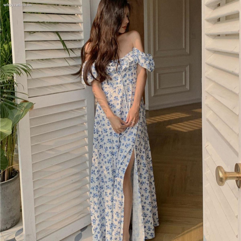 Đầm Hoa Tay Phồng Phong Cách Retro Thời Trang Hè 2021 Cho Nữ | BigBuy360 - bigbuy360.vn