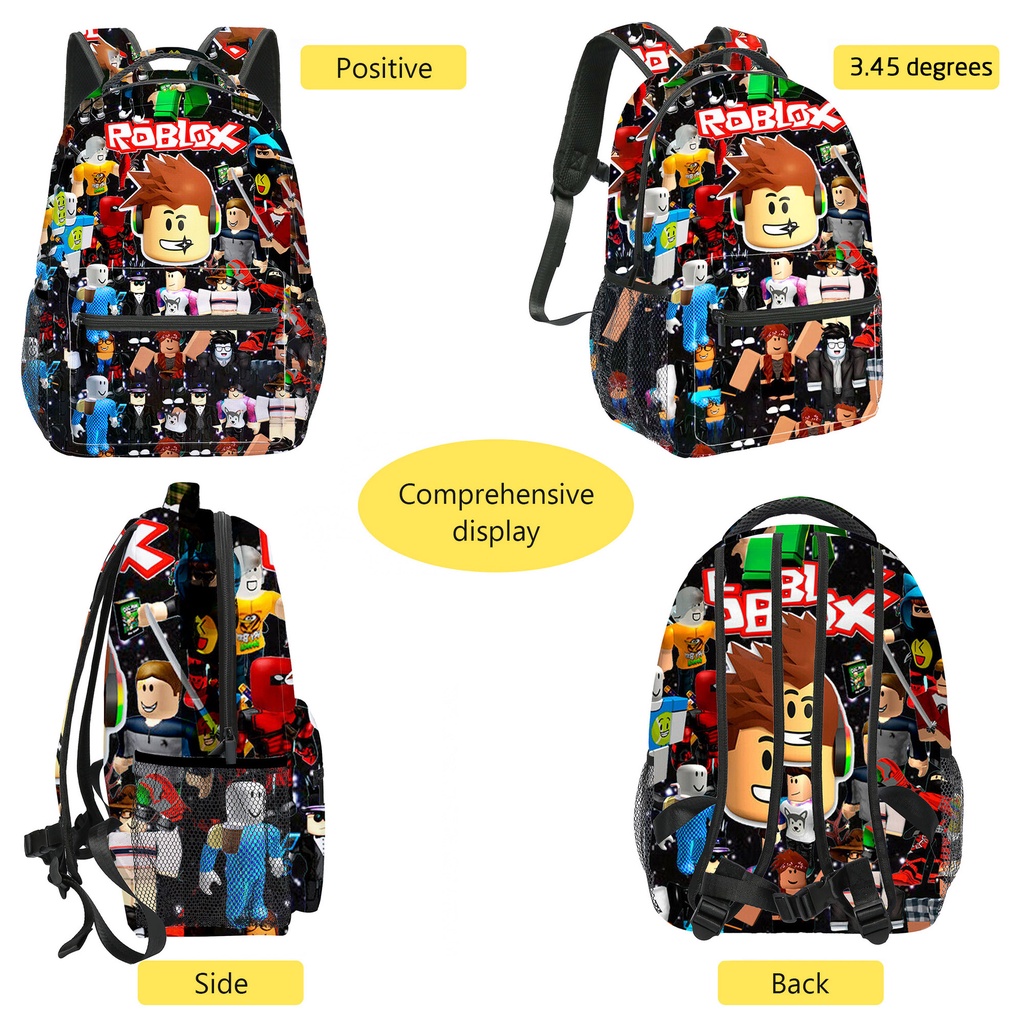 Balo Roblox Anime Balo Nữ đi học Ba Lô Đi Học In Hoạ Tiết Hoạt Hình Roblox Dành Cho Trẻ Em