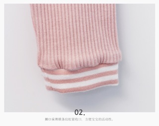 Quần legging bebezoo bé gái
