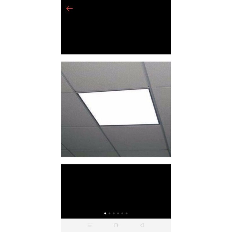 Đèn led panel âm trần 600x600mm 40W Rạng đông