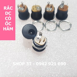 Ổ rắc dc có ốc - đường kính chân dc 6mm