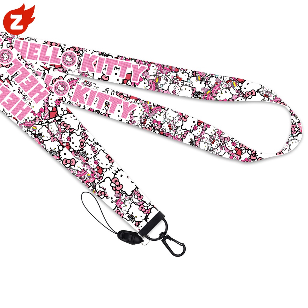 1 Dây Đeo Thẻ ID Hình Hello Kitty Dễ Thương