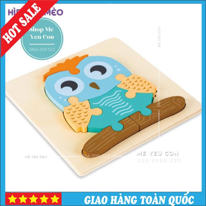 Đồ Chơi Ghép Hình Gỗ Nổi 3D Cho Bé Từ 1-3 Tuổi, Đồ Chơi Gỗ Cho Bé, Đồ Chơi Thông Minh 🎁SIÊU HOT🎁