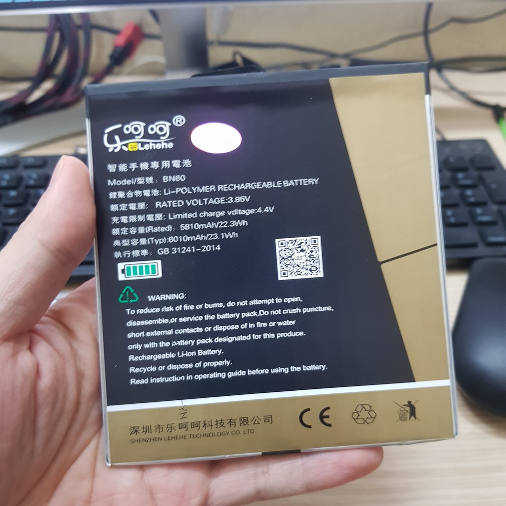 Pin lehehe dành cho xiaomi mipad1,mipad2,mipad3,mipad4,bảo hành 6 tháng,pin dung lượng cao