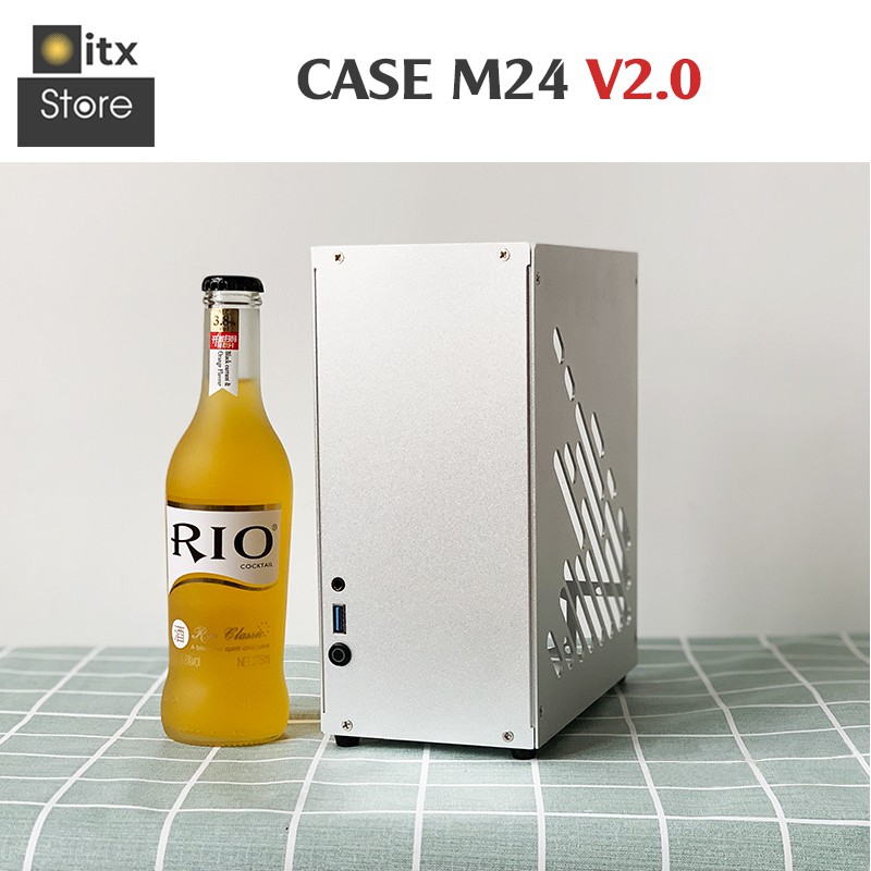 [ITX Store] - [Ver 2.0] Combo Case iTX M24 V2 Siêu Nhỏ Gọn (Case+Riser)