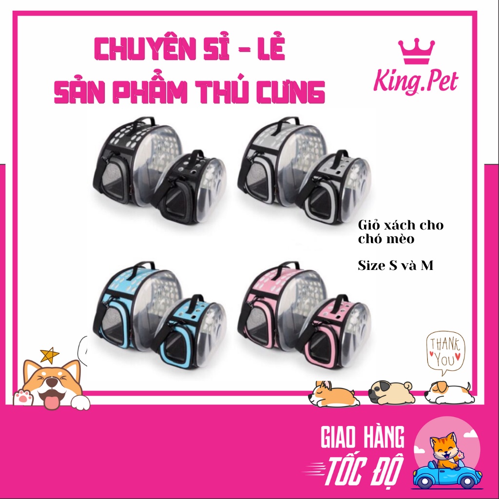 Giỏ xách vận chuyển chó mèo