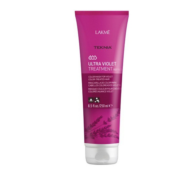 Kem ủ tóc cho tóc nhuộm tím Lakme Teknia Lavender Violet Treatment Refresh 250ml