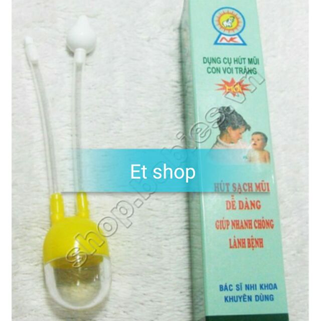 Dụng cụ hút mũi em bé