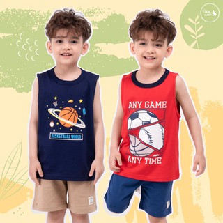 Bộ sát nách bé trai - rập giấy. không phải quần áo