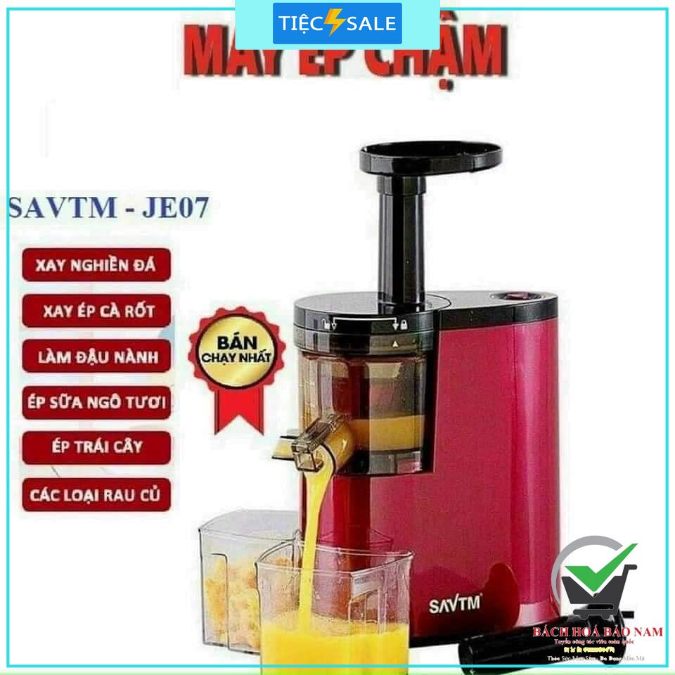 MÁY ÉP CHẬM SAVTM JE07/ JE-07 ÉP NƯỚC TRÁI CÂY RAU CỦ QUẢ