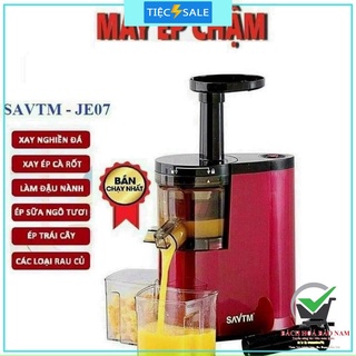 Máy ép chậm savtm je07/ je-07 ép nước trái cây rau củ quả