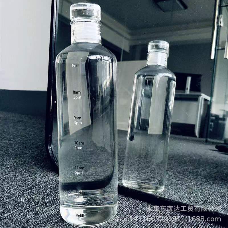 PVN44230 Bình Nước Nhựa Trong Suốt Dung Tích 500ml Giá Rẻ