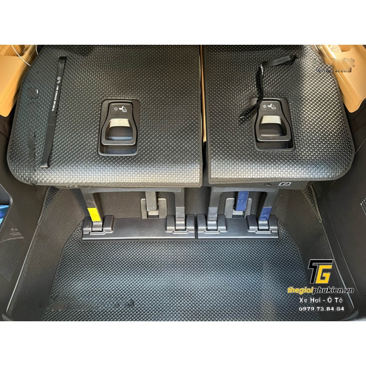 Lót cốp cao su Kata kèm lưng hàng ghế 3 dành cho xe Kia Carnival 2022