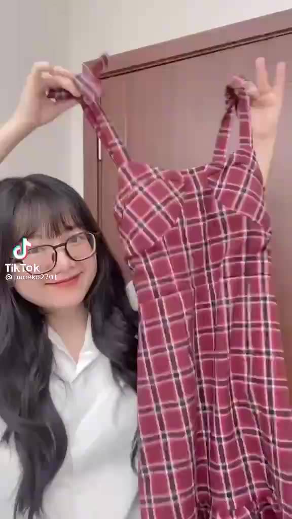 ĐẦM MARIKO CARO - ĐẦM 2 DÂY CARO ĐỎ SIÊU XINH ( Kèm ảnh thật khách ở cuối) | BigBuy360 - bigbuy360.vn