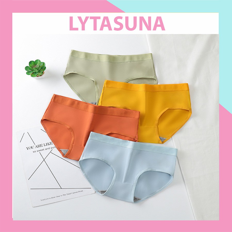 [Mã 12FASHIONSALE1 giảm 10K đơn 50K] Quần lót cotton lưng cao thấm hút mồ hôi co giãn kháng khuẩn Form Rộng SQ16 | BigBuy360 - bigbuy360.vn