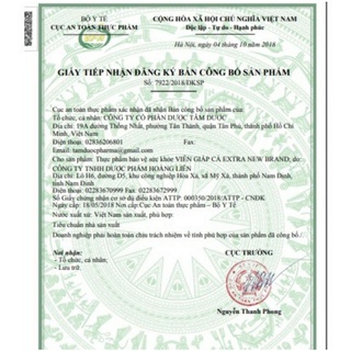 Viên Giấp Cá Extra Tâm Dược (H/30v)