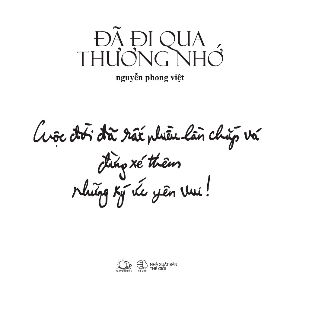 Sách - Đã Đi Qua Thương Nhớ - AZVietNam