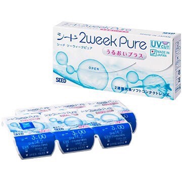 Kính áp tròng Seed 2 tuần không màu- Lens Seed 2weekPure