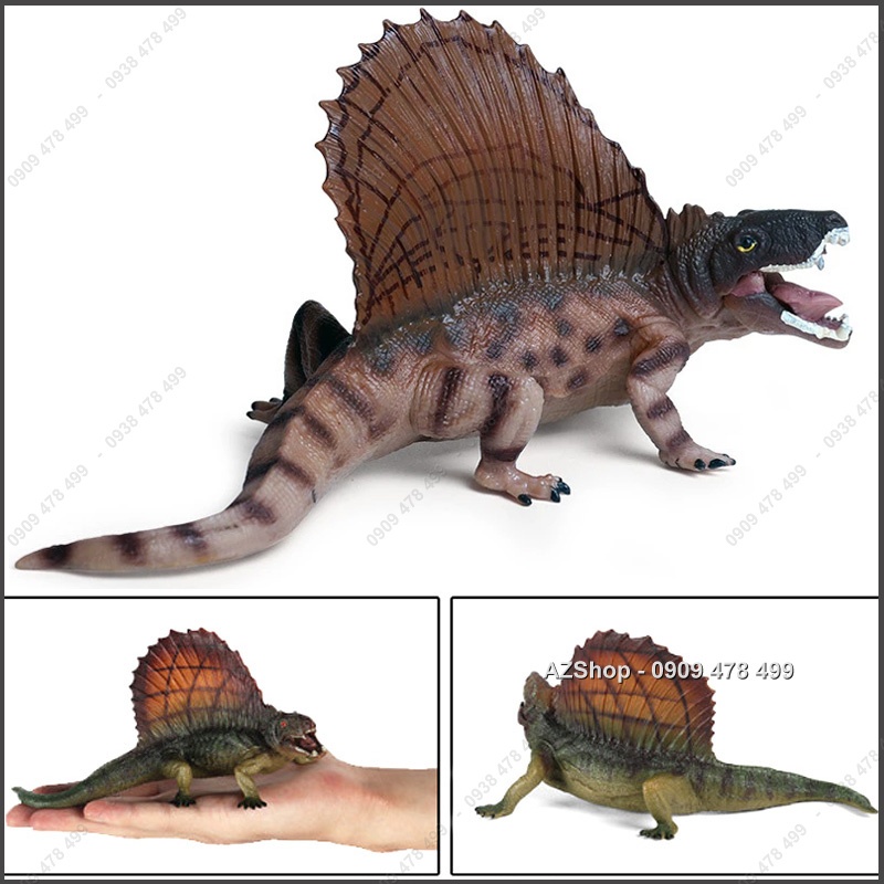 Mô Hình Khủng Long Lưng Cánh Buồm Dimetrodon - Dài 15cm - 7744