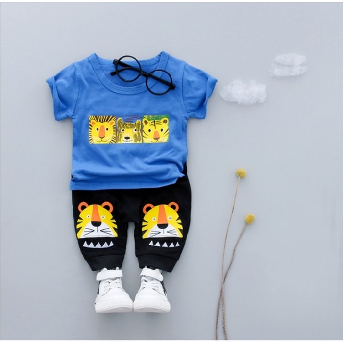 Set áo sơ mi + quần dài thời trang dành cho bé trai