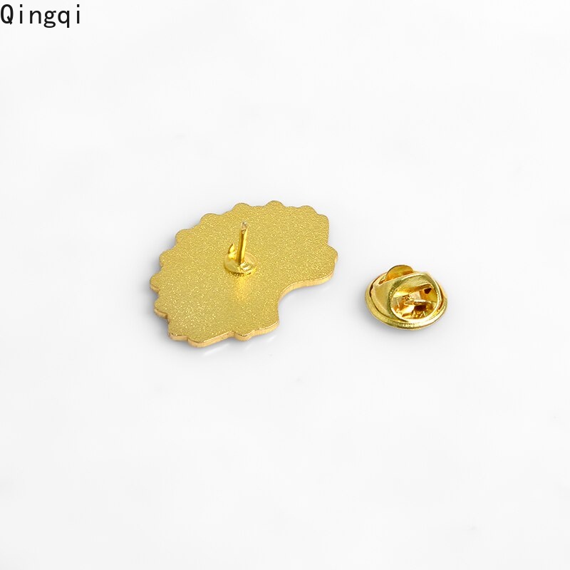 Ghim cài áo Miss zoe màu đen tráng men sáng tạo chất lượng cao cho nữ