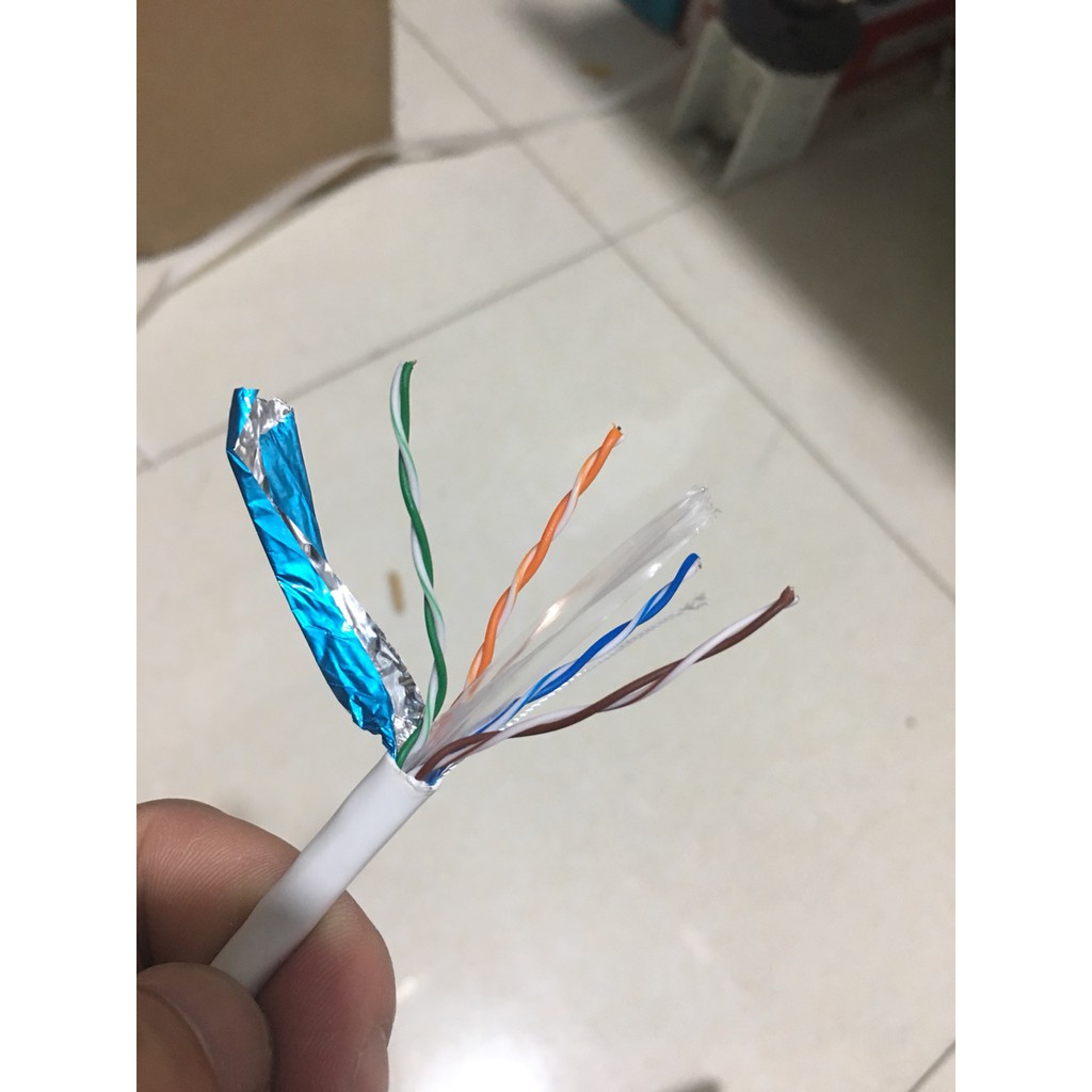 CÁP MẠNG COMMSCOPE/AMP CAT-6A FTP chính hãng