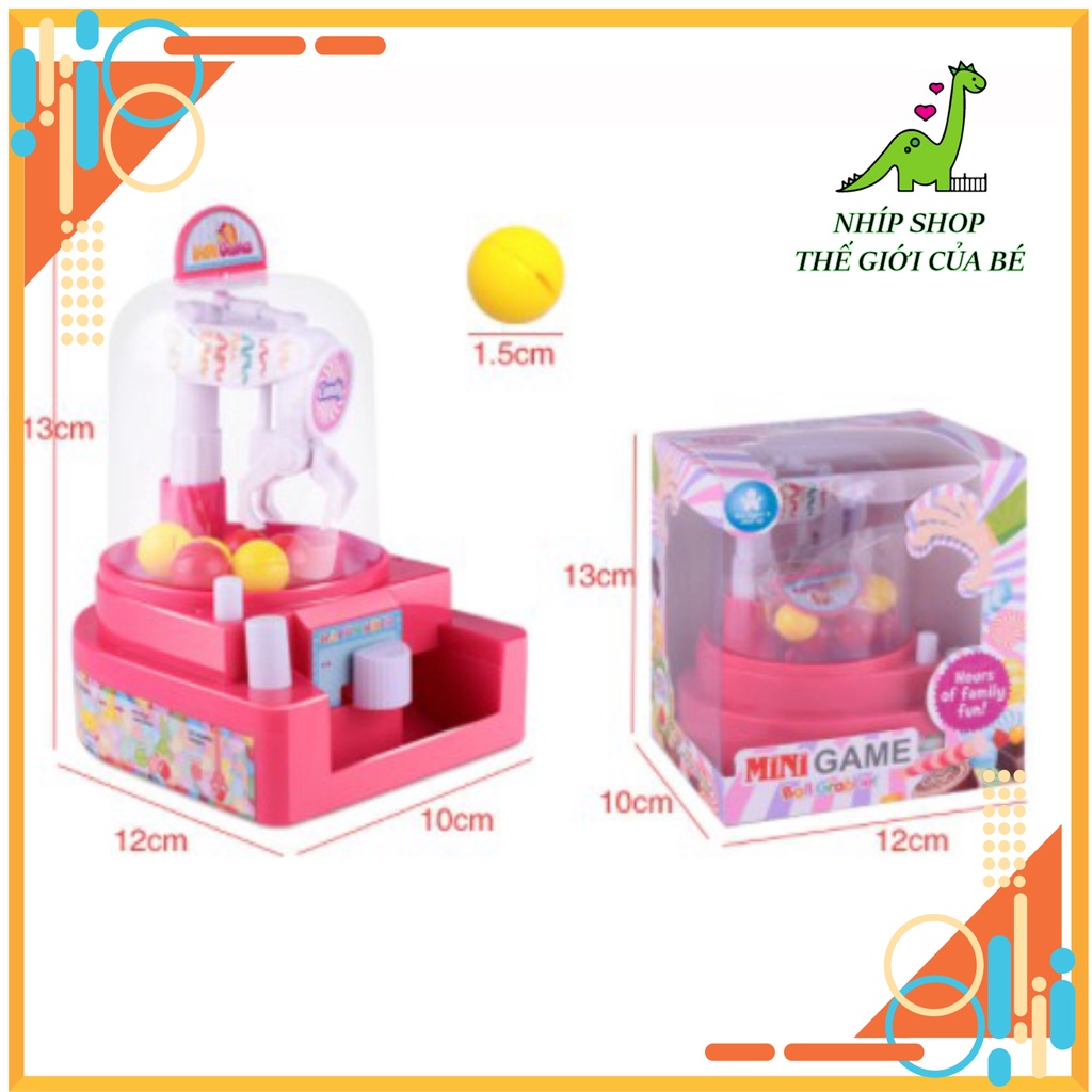 Máy gắp thú - gắp bóng mini có video