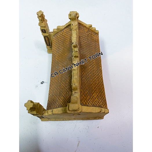 ĐÌNH TRÁNG MEN TRANG TRÍ BỂ CÁ NON BỘ TIỂU CẢNH 11X7X8CM