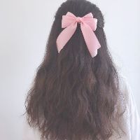 Kẹp tóc nơ / kẹp tóc tiểu thư Hàn Quốc đuôi dài