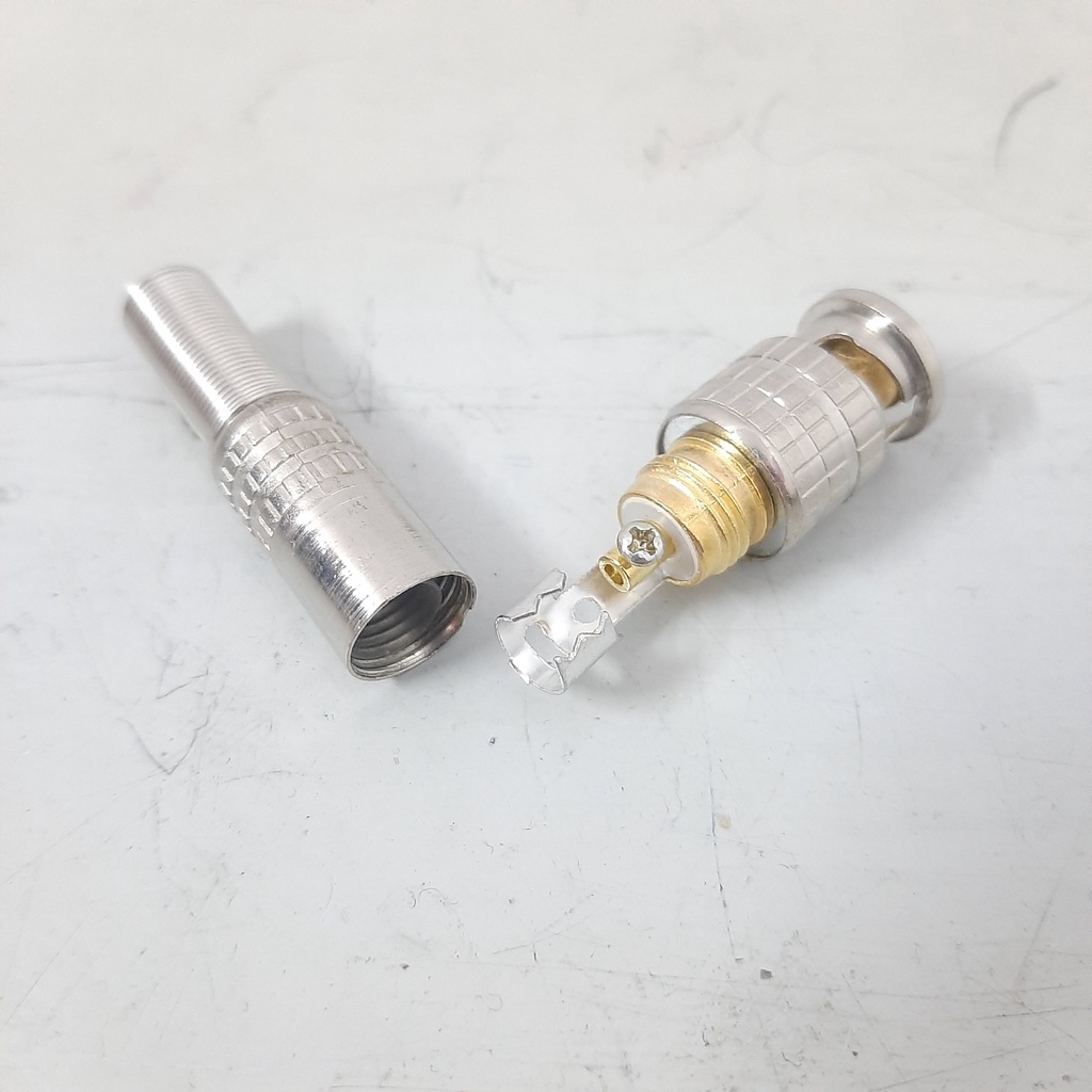 Jack BNC cho camera - lò xo - lõi đồng - loại tốt