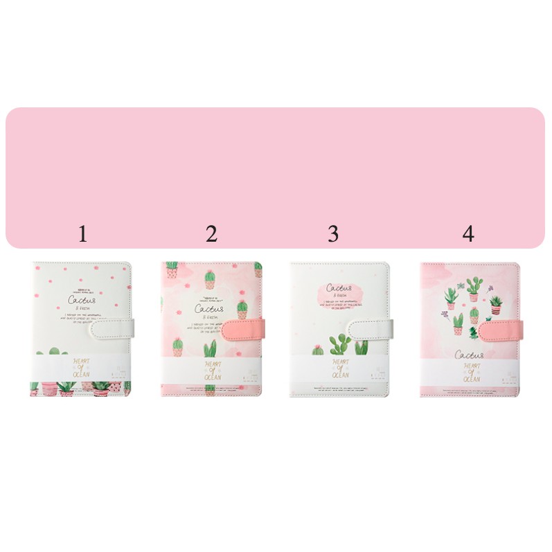 Notebook Leather Cactus - Sổ nhật ký bọc da Cactus