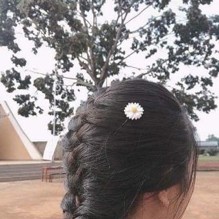Cặp tóc hoa cúc