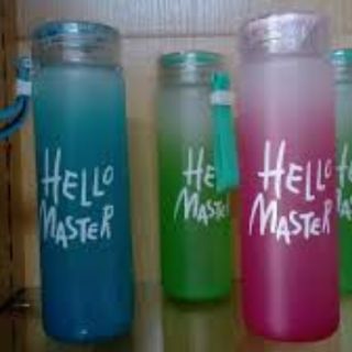 Bình thủy tinh Hello Master