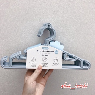 Móc Áo Mỏng Trẻ Em HARA Inochi 185 (Set 10)