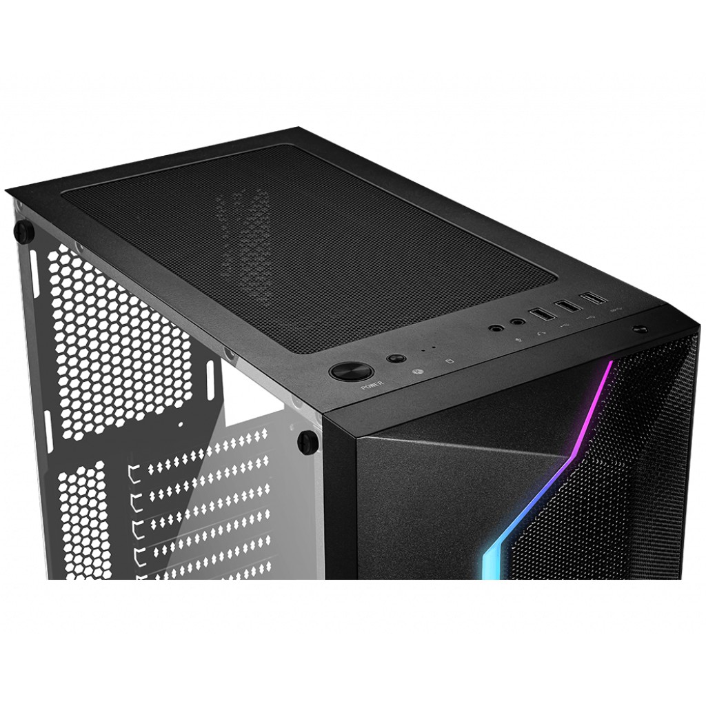 Thùng Máy Case MSI MAG VAMPIRIC 100L (ATX) RGB STRIP Hàng Chính Hãng