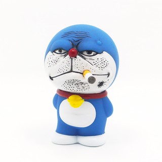 Set 24 mô hình mèo ú Doraemon đa sắc thái