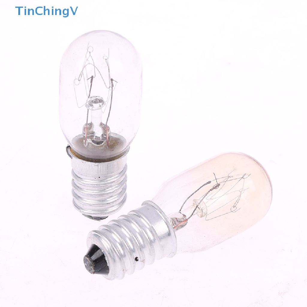 Bộ 2 Bóng Đèn Đầu Nhỏ 15W Bằng Nhôm Chuyên Dụng Cho Tủ Lạnh / Lò Vi Sóng