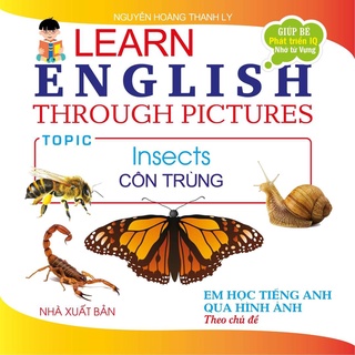 SÁCH - Em Học Tiếng Anh Qua Hình Ảnh - Côn Trùng